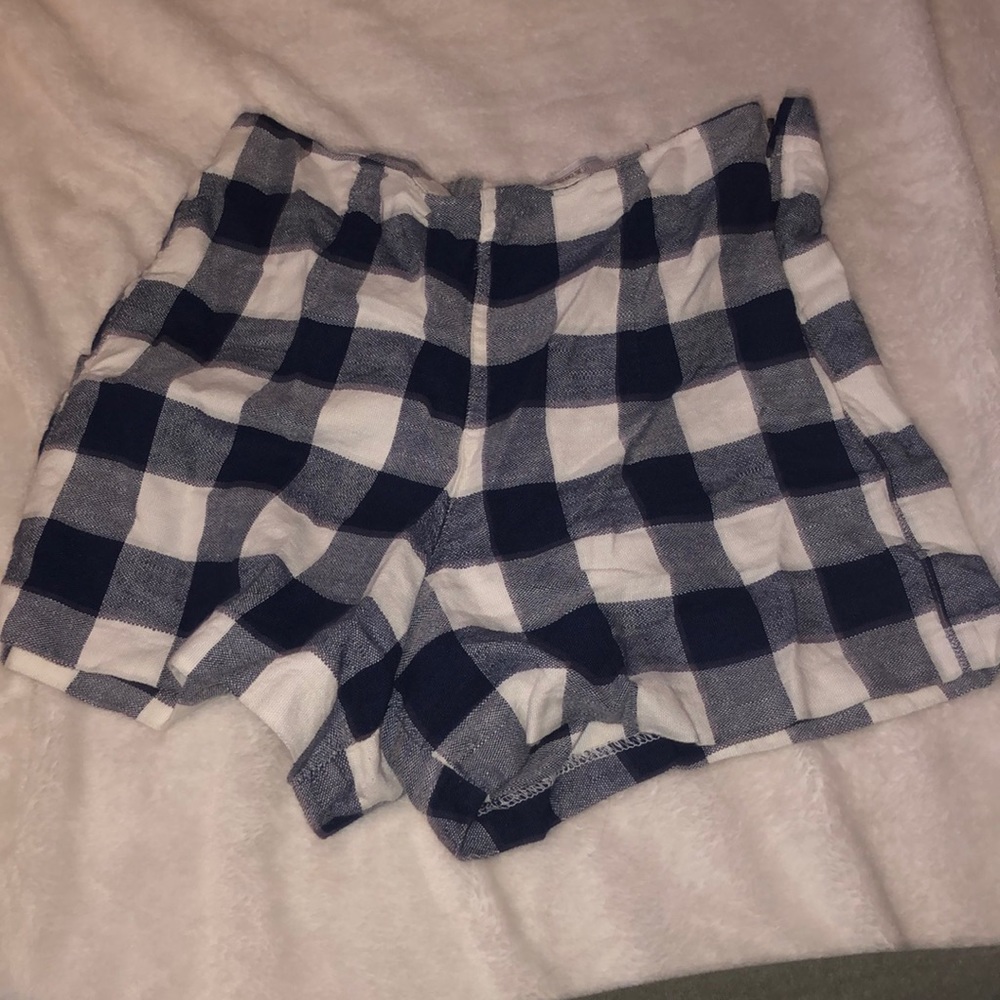 Plaid shorts